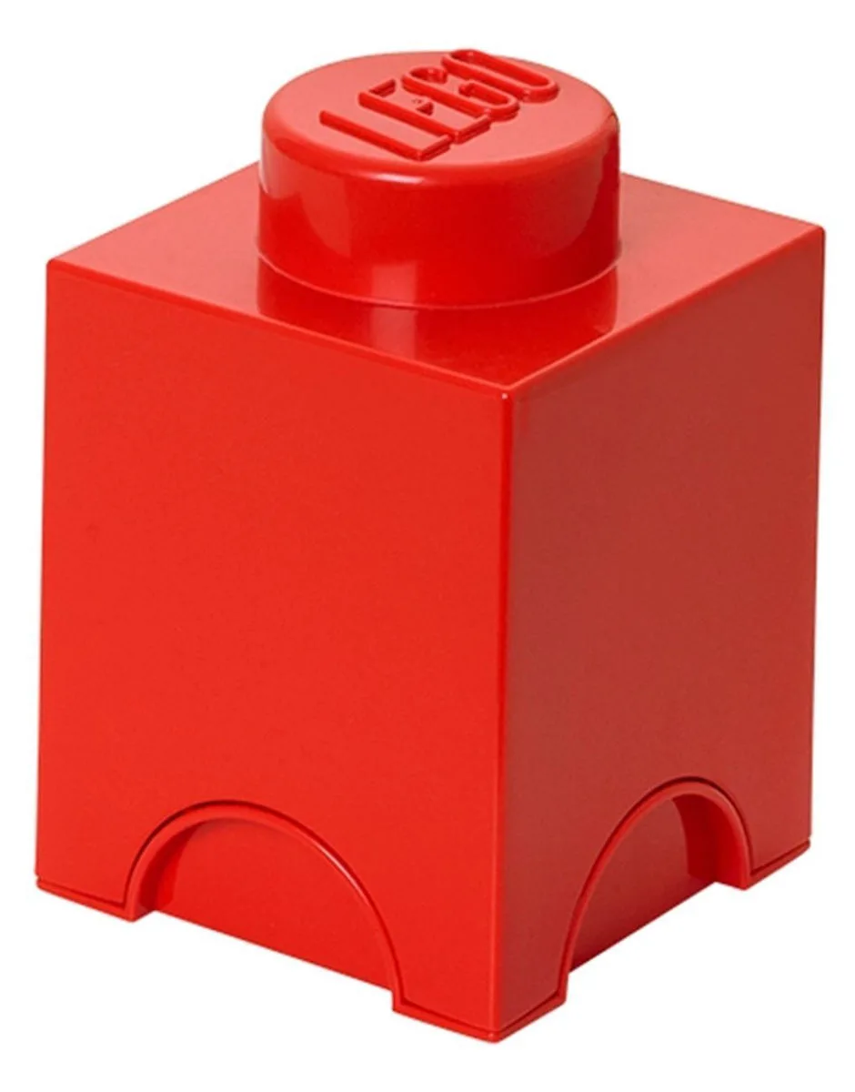 20250606150731_lego_paidiko_kouti_apothikeysis_apo_plastiko_1_stud_kokkino_12x12x18cm_5004267 LEGO Παιδικό Κουτί Αποθήκευσης από Πλαστικό 1-Stud Κόκκινο 12x12x18cm 40011730 - Image 1