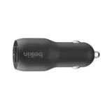 Belkin Φορτιστής Αυτοκινήτου 12W με Θύρες: 2xUSB Μαύρο Χρώμα BEL-0113