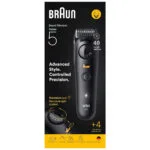 Braun Επαναφορτιζόμενη Κουρευτική Μηχανή Μαύρη BT5520