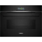 Siemens CM776GKB1 Φούρνος άνω Πάγκου 45lt Π45εκ. Μαύρος