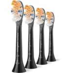 Philips Sonicare A3 Premium All-in-One Ανταλλακτικές Κεφαλές για Ηλεκτρική Οδοντόβουρτσα Black HX9094/88 4τμχ