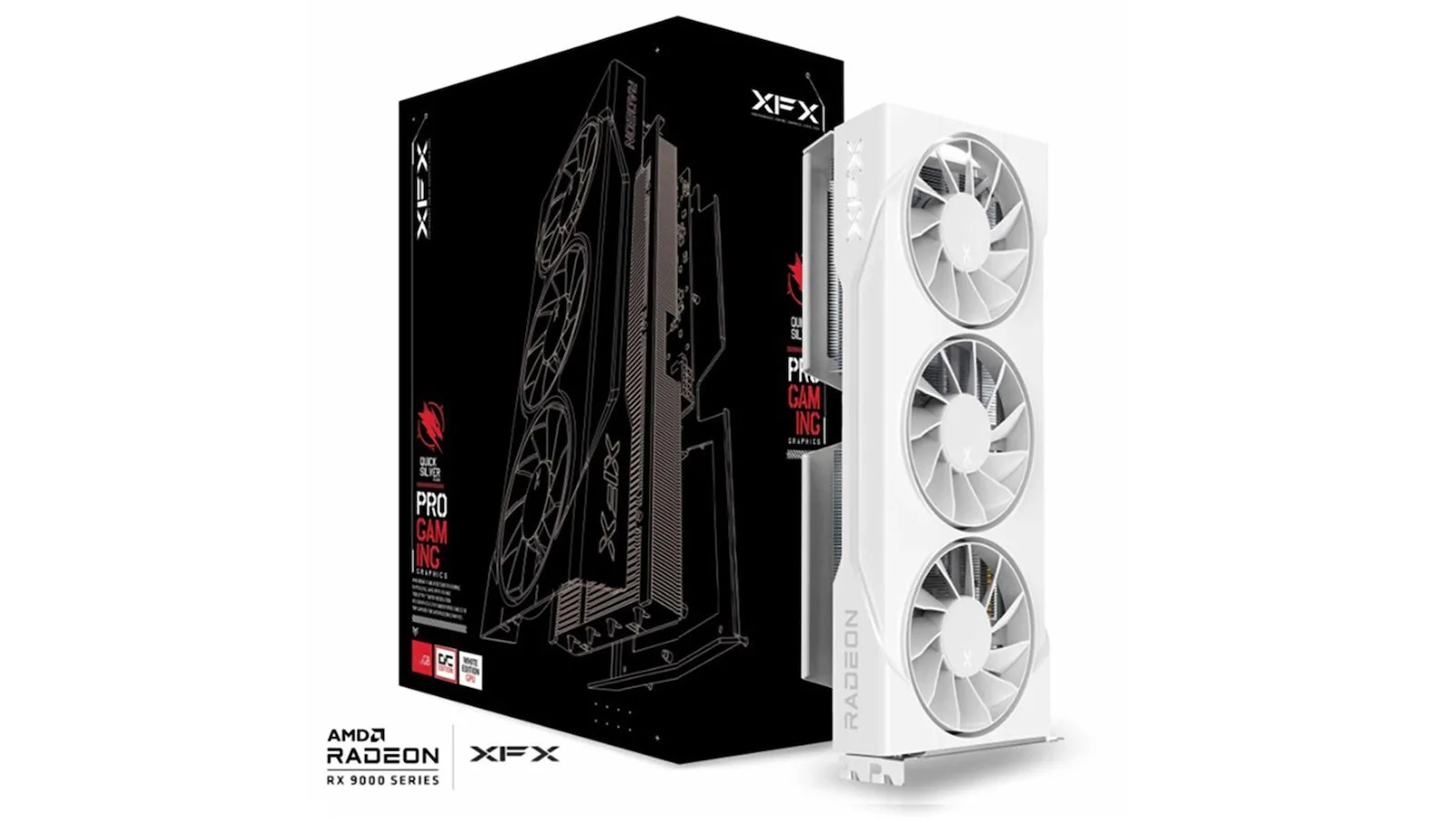 20250611161343_xfx_radeon_rx_9060_xt_16gb_gddr6_swift_oc_white_triple_fan_gaming_edition_karta_grafikon_rx_96ts316w7 XFX Radeon RX 9060 XT 16GB GDDR6 Swift OC White Triple Fan Gaming Edition Κάρτα Γραφικών RX-96TS316W7 - Image 1