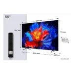 TCL Smart Τηλεόραση 55" 4K UHD QLED P8K HDR (2025) 55P8K