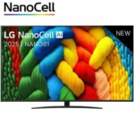 LG Smart Τηλεόραση 65" 4K UHD LED NanoCell AI NANO81 HDR (2025) 65NANO81A6A