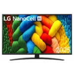 LG Smart Τηλεόραση 65" 4K UHD LED NanoCell AI NANO81 HDR (2025) 65NANO81A6A
