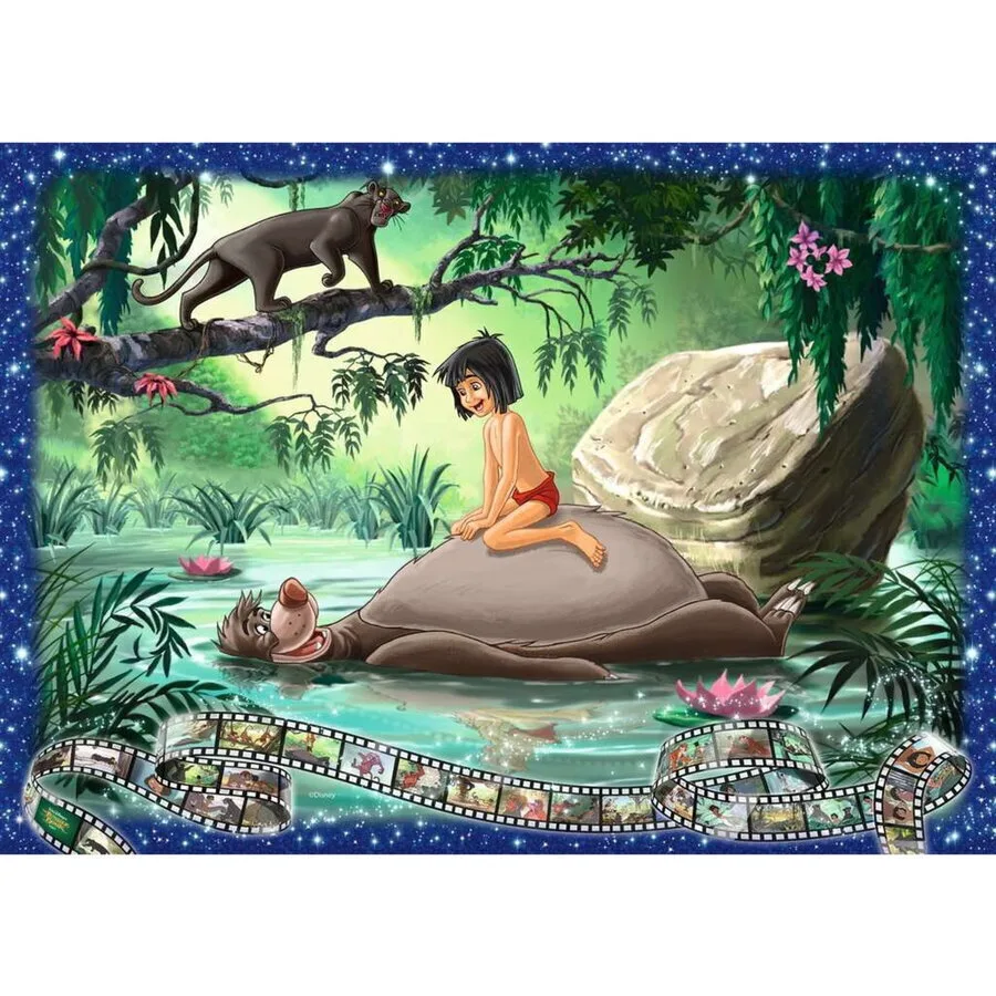 20250613153641_3d3b5e0b Ravensburger Παζλ Disney Βιβλίο Ζούγκλας 1000 Κομμάτια - Image 1