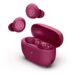 Jlab Go Pop ANC In-ear Bluetooth Handsfree Ακουστικά με Θήκη Φόρτισης Fuchsia