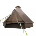 Easy Camp Σκηνή Camping Teepee Καφέ 4 Εποχών για 7 Άτομα 78x21εκ. 120484