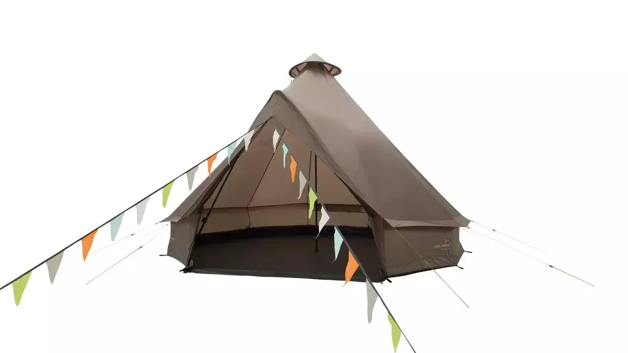 20250616113031_8b3ffa97 Easy Camp Σκηνή Camping Teepee Καφέ 4 Εποχών για 7 Άτομα 78x21εκ. 120484 - Image 1