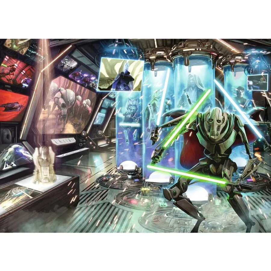 20250616151040_2d63ecc6 Ravensburger Puzzle Star Wars Villainous General Grievous 1000 Pieces - Image 1