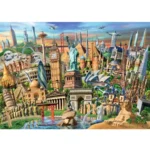 Ravensburger Puzzle Sights Worldwide 1000 Pieces