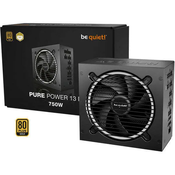 Be Quiet Pure Power 13 M 750W Μαύρο Τροφοδοτικό Υπολογιστή Full Modular 80 Plus Gold - Image 1