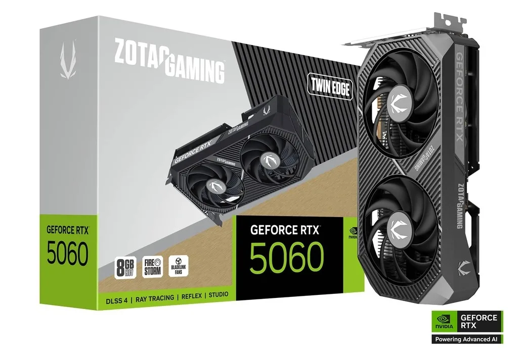 20250617162455_zotac_geforce_rtx_5060_8gb_gddr7_twin_edge_karta_grafikon_zt_b50600e_10m Zotac GeForce RTX 5060 8GB GDDR7 Twin Edge Κάρτα Γραφικών ZT-B50600E-10M - Image 1