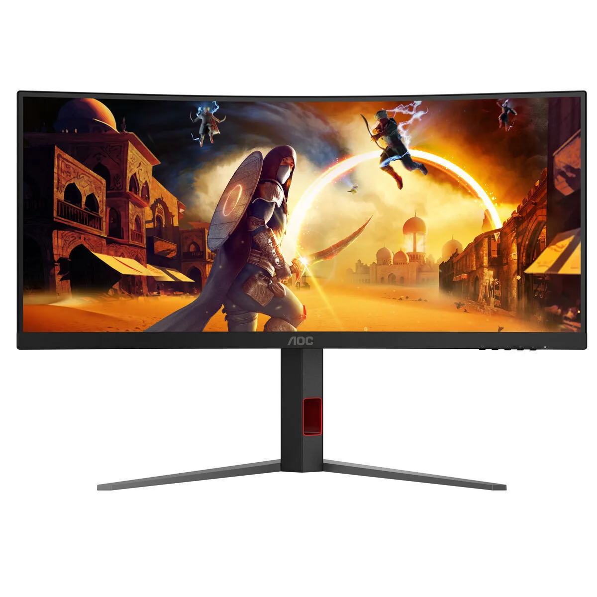 20250618104218_aoc_cu34g4_va_hdr_curved_monitor_34_qhd_3440by1440_180hz_me_chrono_apokrisis_1ms_gtg AOC CU34G4 Ultrawide VA HDR Curved Monitor 34" QHD 3440x1440 180Hz με Χρόνο Απόκρισης 1ms GTG - Image 1