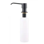 Pyramis Dp-01 028102701 Επιτοίχιο Dispenser Πλαστικό Μαύρο 300ml