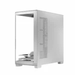 Modecom Volcano Stellar NF Gaming Midi Tower Κουτί Υπολογιστή με Πλαϊνό Παράθυρο Λευκό