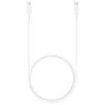 Samsung USB 2.0 Cable USB-C male - USB-C 100W Λευκό 1.8m EP-DX510JWEGEU Bulk