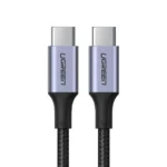 Ugreen US316 USB 2.0 Cable USB-C male - USB-C 100W Μαύρο 1m (70427)