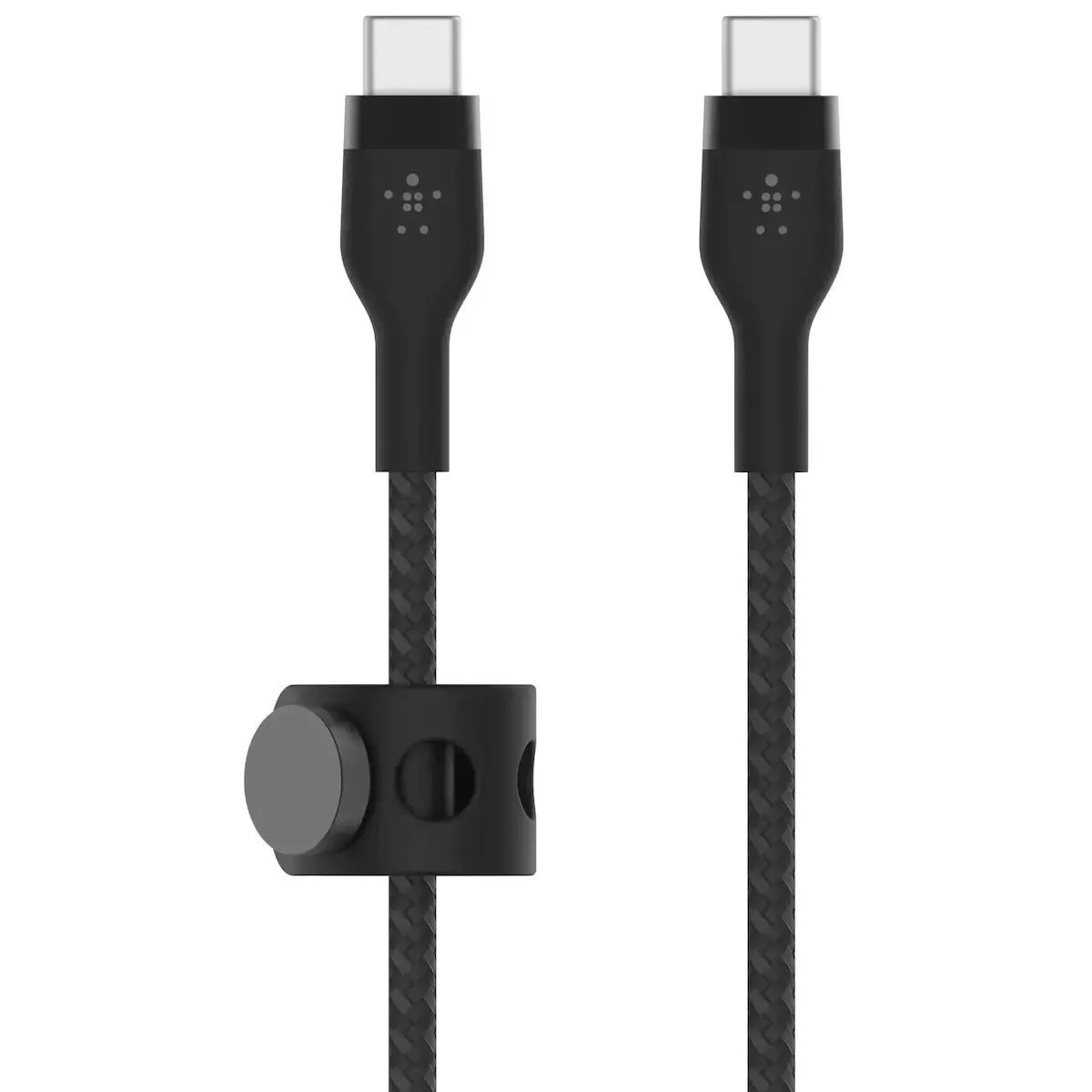 Belkin Braided USB 2.0 Cable USB-C male - USB-C 60W Μαύρο 3m (CAB011BT3MBK) - Image 1