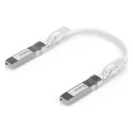 Ubiquiti Καλώδιο Οπτικής Ίνας SFP+ 0.15m Λευκό 1τμχ UACC-UPLINK-SFP28-0.15M