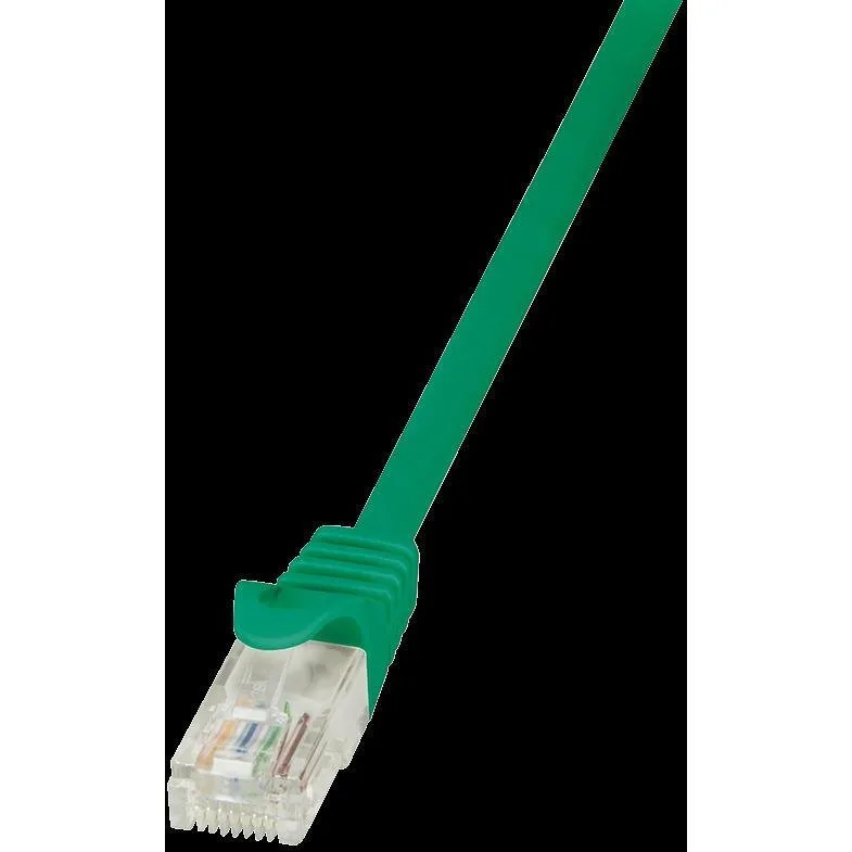 20250618162321_c5248b0c LogiLink U/UTP Cat.5e Καλώδιο Δικτύου Ethernet 1m Πράσινο 1τμχ CP1035U - Image 1