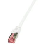 LogiLink U/UTP Cat.6 Καλώδιο Δικτύου Ethernet χωρίς ακροδέκτες 50m Λευκό 1τμχ CQ2141S