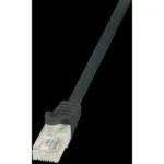 LogiLink U/UTP Cat.5e Καλώδιο Δικτύου Ethernet 2m Μαύρο 1τμχ CP1053U