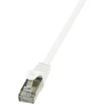 LogiLink F/UTP Cat.6 Καλώδιο Δικτύου Ethernet 15m Λευκό 1τμχ CP2101S