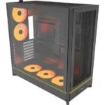 Montech HS01 PRO Gaming Midi Tower Κουτί Υπολογιστή με Πλαϊνό Παράθυρο και RGB Φωτισμό Μαύρο