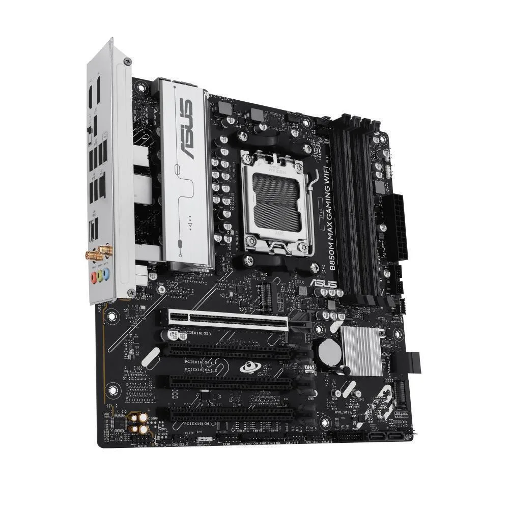 20250618165503_asus_b850_motherboard_micro_atx_me_amd_am5_socket Asus B850M MAX Gaming WIFI Motherboard Micro ATX με AMD AM5 Socket 90MB1LL0-M0EAY0 - Image 1