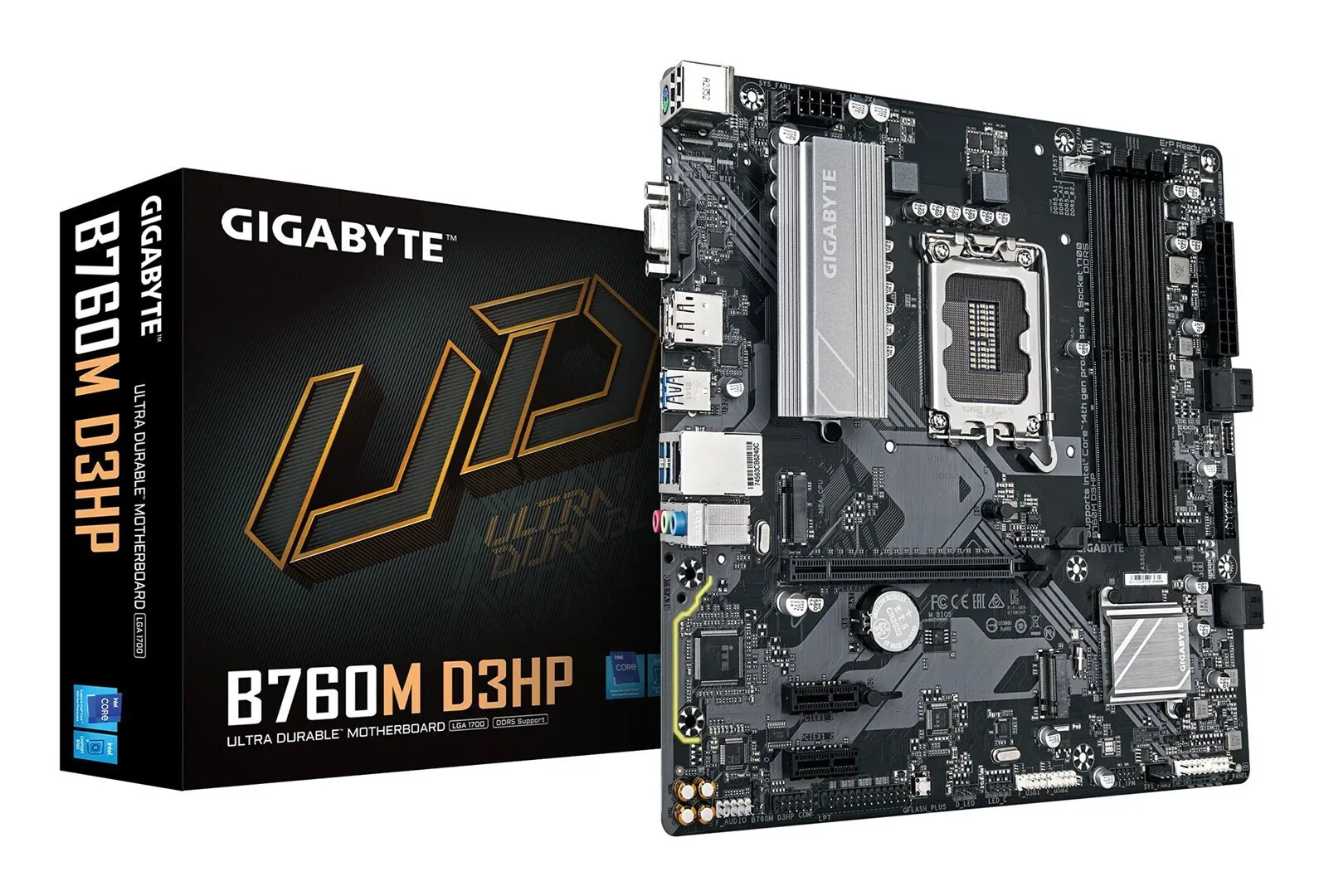 Gigabyte B760M D3HP Motherboard Micro ATX με Intel 1700 Socket - Image 1