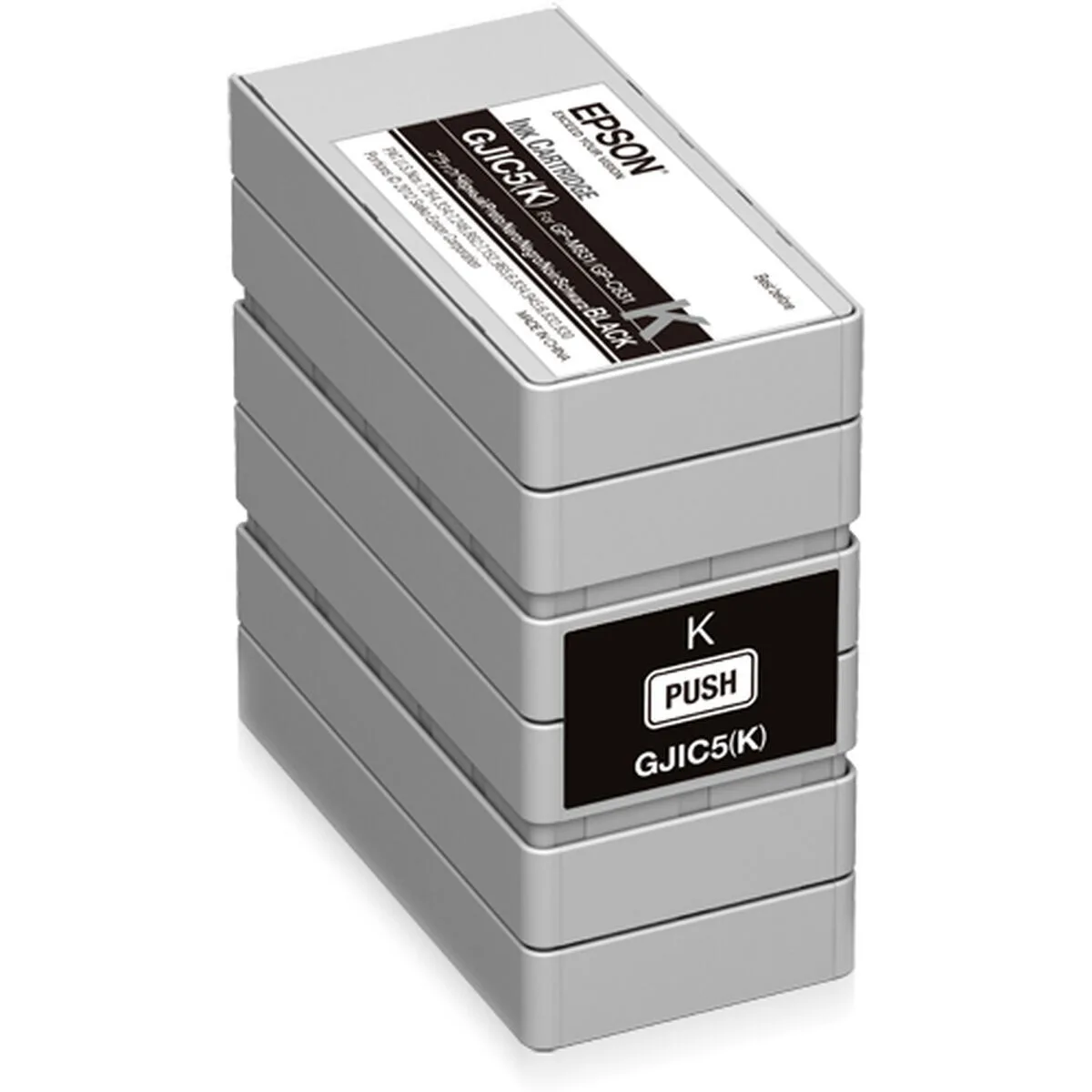 Epson GJIC5 Γνήσιο Μελάνι Εκτυπωτή InkJet Μαύρο (C13S020563) - Image 1