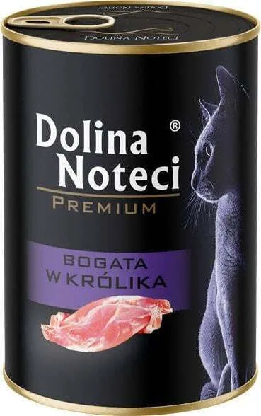 Dolina Noteci Premium Υγρή Τροφή για Γάτες σε Κονσέρβα με Κουνέλι χωρίς Σιτηρά 400gr - Image 1