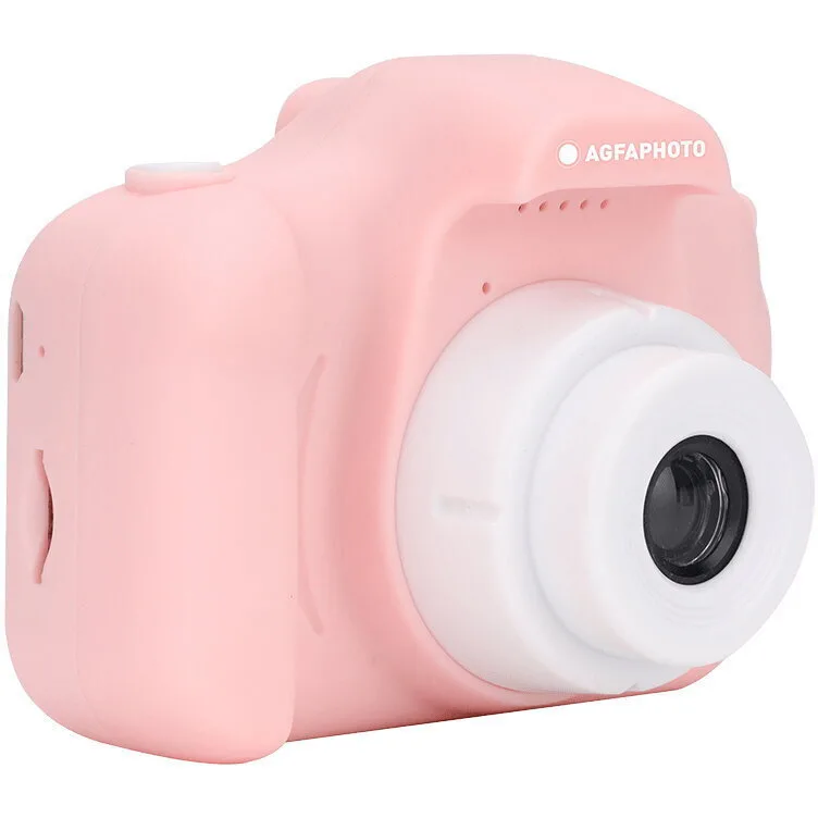 20250619125606_da362aae AgfaPhoto Realikids Cam Compact Φωτογραφική Μηχανή 12MP με Οθόνη 3.5" Ροζ - Image 1