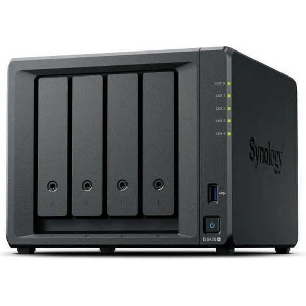 20250620113041_synology_diskstation_ds425_nas_tower_me_4_theseis_gia_kai_2_thyres_ethernet Synology DiskStation NAS Tower με 4 θέσεις για SSD και 2 θύρες Ethernet - Image 1