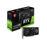 MSI GeForce RTX 3050 6GB GDDR6 Ventus 2X E 6G OC Κάρτα Γραφικών