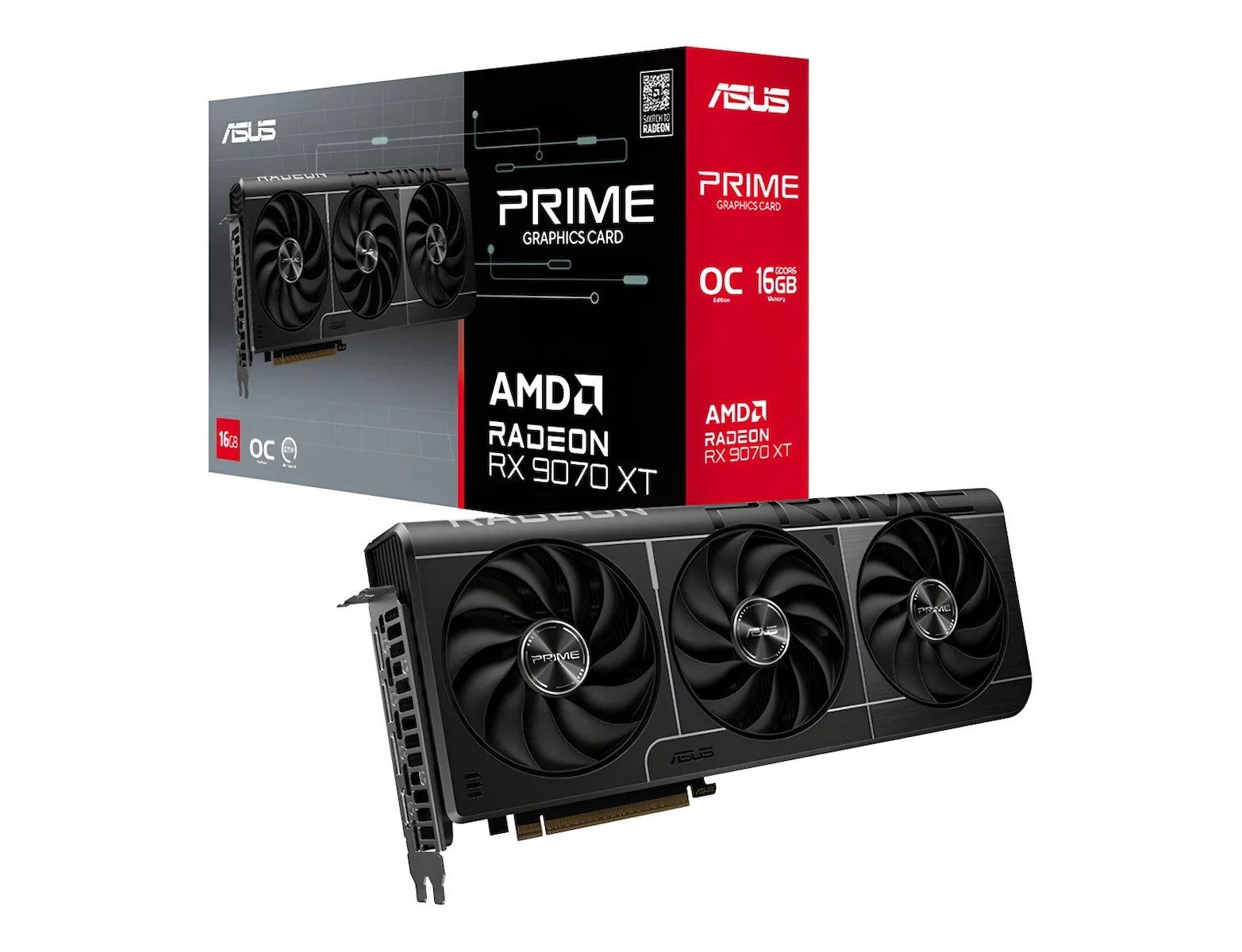 20250623142719_asus_radeon_rx_9070_xt_16gb_gddr6_prime_oc_karta_grafikon_90yv0l71_m0na00 Asus Radeon RX 9070 XT 16GB GDDR6 Prime OC Κάρτα Γραφικών 90YV0L71-M0NA00 - Image 1