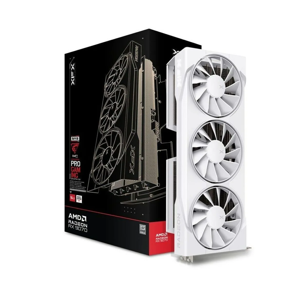 20250623142749_xfx_radeon_rx_9070_16gb_gddr6_oc_white_triple_fan_gaming_edition_karta_grafikon_rx_97swfb3w9 XFX Radeon RX 9070 16GB GDDR6 OC White Triple Fan Gaming Edition Κάρτα Γραφικών RX-97SWFB3W9 - Image 1