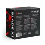 Savio Case Fan 120mm με ARGB Φωτισμό και Σύνδεση 4-Pin PWM 3τμχ