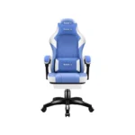 Huzaro Force 3.7 Καρέκλα Gaming Δερματίνης με Υποπόδιο Μπλε