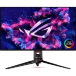 Asus ROG Swift OLED PG32UCDMZ QD-OLED Gaming Monitor 32" 4K 3840x2160 240Hz με Χρόνο Απόκρισης 0.03ms GTG