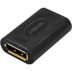 LogiLink Μετατροπέας DisplayPort male σε DisplayPort female 1τμχ CV0145