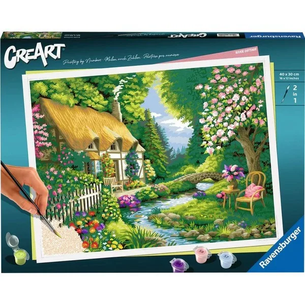 20250625140624_b1bf393c Ravensburger Creart Premium River House - Image 1