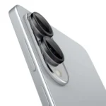 Spigen Optik Pro EZ Fit Προστασία Κάμερας Tempered Glass Μαύρο για το Galaxy S25 Edge AGL09413