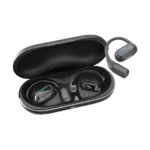 Canyon OnFlow 12 Open Ear Bluetooth Handsfree Ακουστικά με Θήκη Φόρτισης Μαύρα