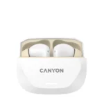 Canyon In-ear Bluetooth Handsfree Ακουστικά Λευκά