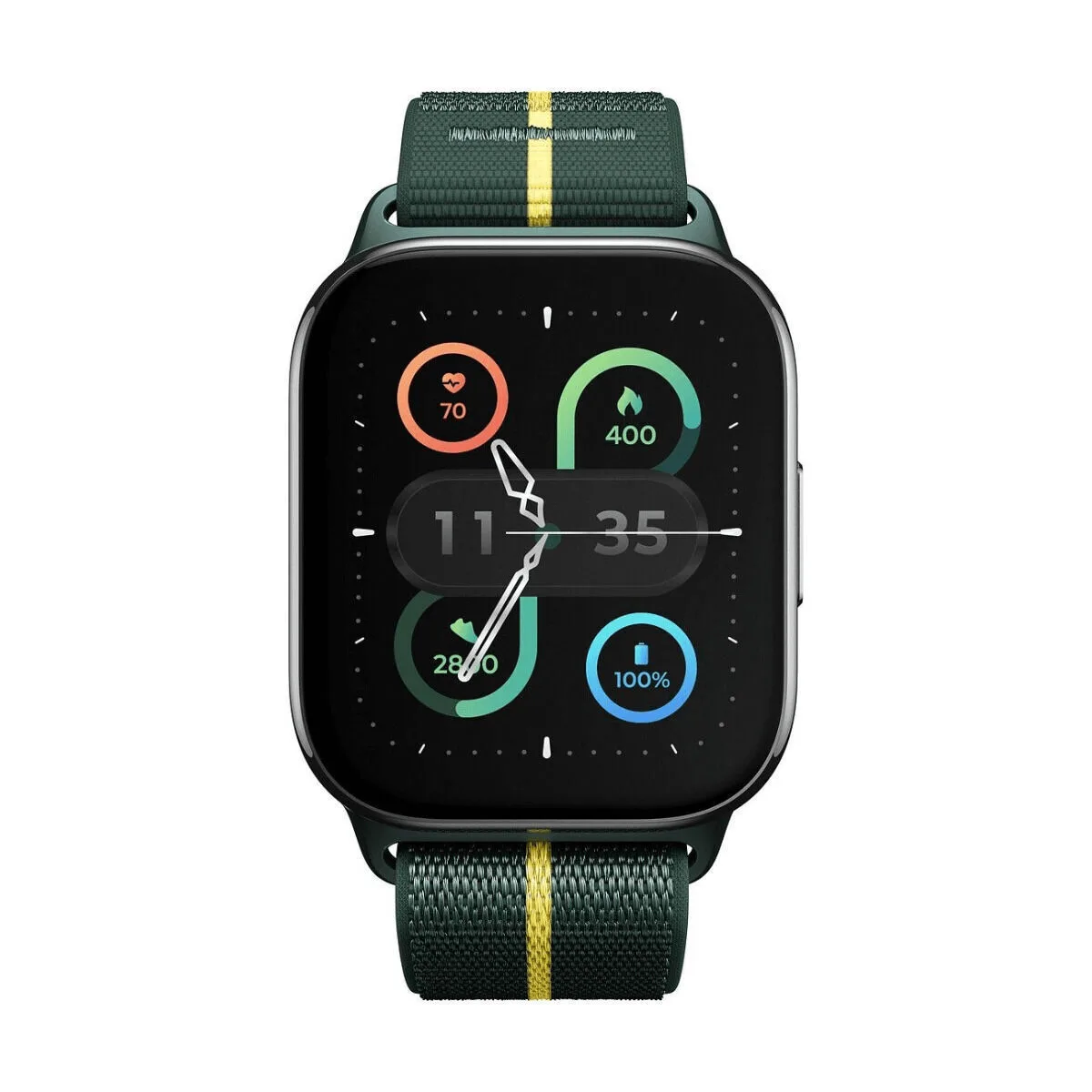 Motorola Moto Watch Fit 44mm Αδιάβροχο με Παλμογράφο (Trekking Green) - Image 1