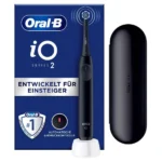 Oral-B iO Series 2 Ηλεκτρική Οδοντόβουρτσα με Αισθητήρα Πίεσης και Θήκη Ταξιδίου Μαύρη