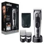 Braun Series 7 Επαναφορτιζόμενη Κουρευτική Μηχανή Γκρι HC7590