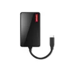 Lenovo 100 USB-C Docking Station με HDMI 4K PD και σύνδεση 2 Οθονών Μαύρο